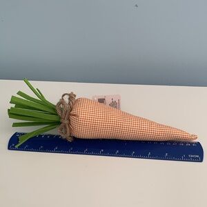 Easter carrot decor approximately 12” long